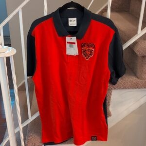 NFL Chicago Bears Mens Polo In Large NWT